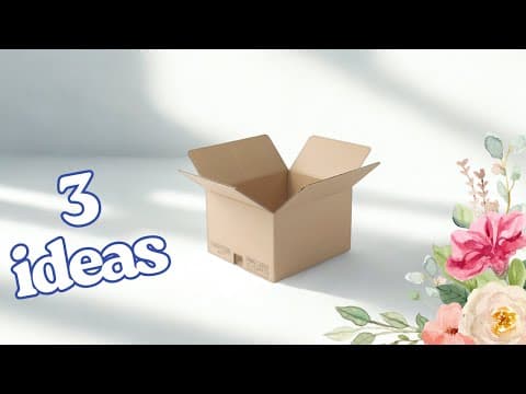 Don’t Toss That Tiny Box — Make These Instead! 😱✨