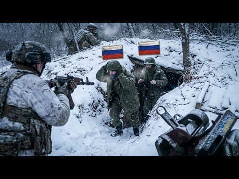 🔴 "no Way Out! Surrender!" Azov Brigade Storm Russian Positions In Winter Assault
