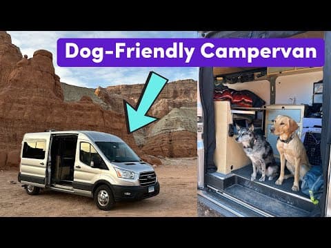 Living In A Van With My Service Dogs: Campervan Tour