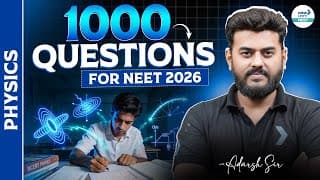 1000 Most Expected Mcq For Neet Physics || Revision Marathon 2026 || @srichaitanyaacademyneet
