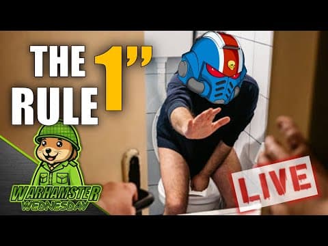 🔴the 40k Rule That No One Can Agree On | Warhamster Wednesday Warhammer 40k Live Stream Show