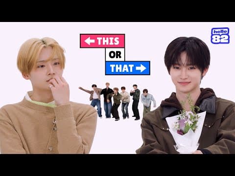 (cc) Alpha Drive One Can’t Agree On Music Choices🎶🤷 | This Or That | Alpha Drive One