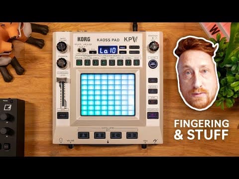 Smearing Grease On The Korg Kaoss Pad V