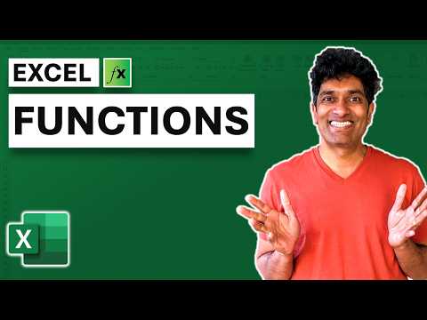 Best Excel Formulas In An Hour - Beginner To Pro Masterclass