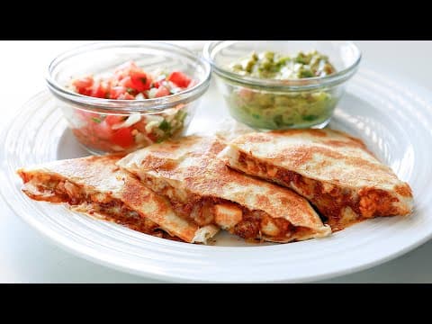 Easy Chicken Quesadillas For Busy Weeknights