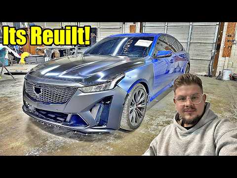 I Rebuilt The Once Destroyed Cadillac Ct-5 Blackwing!