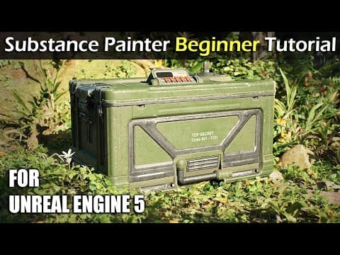 Substance Painter Beginner Tutorial For Unreal Engine 5