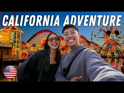 First Time In California Adventure! 🇺🇸 Best Disney Theme Park?!