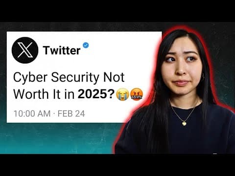 How To Future Proof Your Cybersecurity Career (how To Not Get Replaced By Ai)