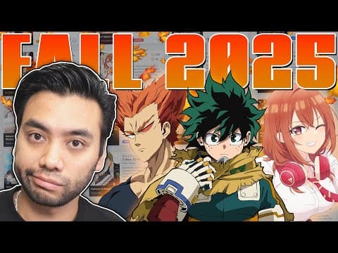 I Watched Every Anime In Fall 2025
