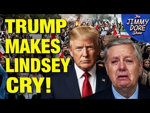 Trump Calls Off Iran Attack & Makes Lindsey Graham Very Sad  W/ Max Blumenthal