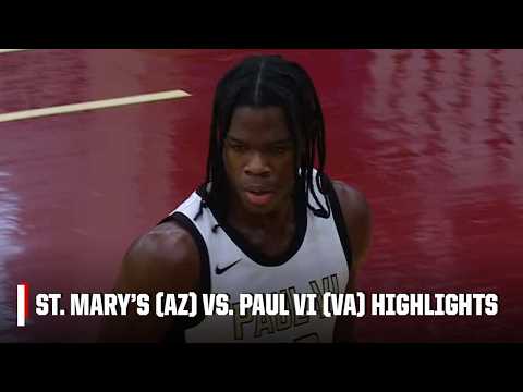 St. Mary’s (az) Vs. Paul Vi (va) | Full Game Highlights | 2026 Hoophall Classic | Sc Next