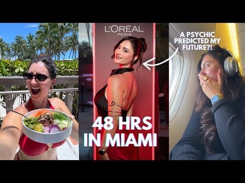 L'oreal Paris Flew Me To Miami For Skin Ink... But A Psychic Already Predicted My Luck?!