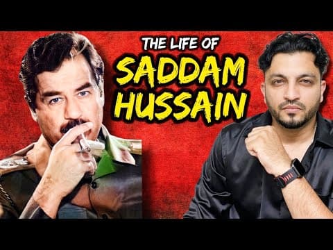 Saddam Hussain - His Sh0cking Life Story!