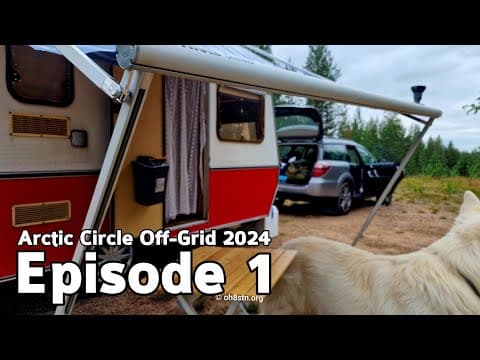 Ham Radio Off Grid At The Arctic Circle | Ep1