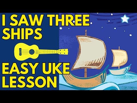 Christmas Carol & Sea Shanty Fusion: Ukulele Play-along For Beginners!