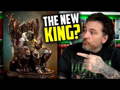 Doctor Doom On Throne 1:3 Scale By Pcs! Statue Reaction!