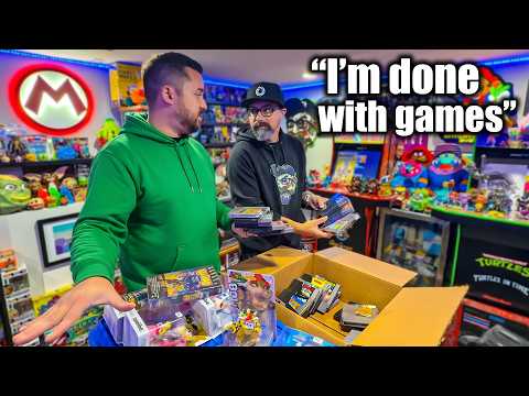 His Game Room Was For Sale...so I Showed Up