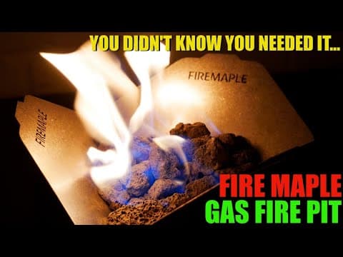 Fire Maple Gas Fire Pit - You Didn't Know You Needed It...