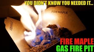 Fire Maple Gas Fire Pit - You Didn't Know You Needed It...