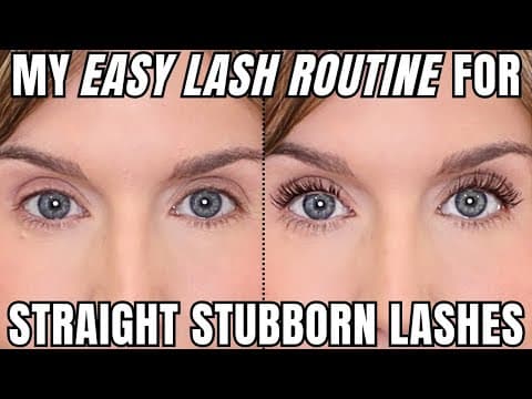 Straight Lashes Won't Stay Curled? Try This
