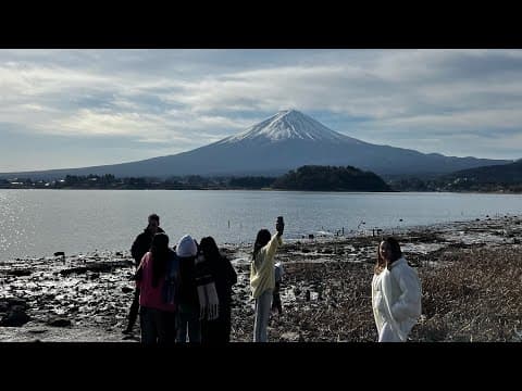 Finally Seeing Mount Fuji! (oishi Park & Lake Kawaguchi)