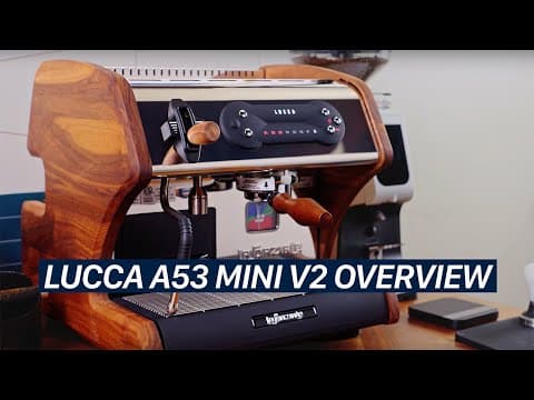 Lucca A53 Mini V2 Espresso Machine Overview