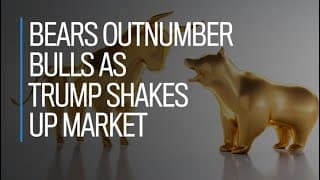 Bears Outnumber Bulls As Trump Shakes Up Markets
