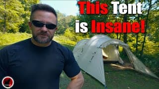I've Never Seen A Japanese Tent Like This Before - Snow Peak Vault 4 Person Tunnel Tent