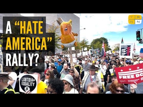 Searching For "agitators" & "paid Protestors" At Dc "no Kings" Protest