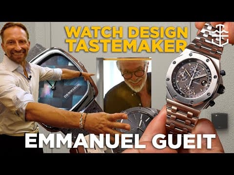 "you Killed My Royal Oak!" Emmanuel Gueit Reveals The Stories Behind His Legendary Watch Designs
