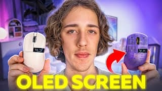 This Mouse Has An Oled Screen - Chilkey Glacier Lw 8k L Vs Glacier Lw 8k M