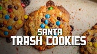 Santa Trash Cookies | The Messiest Holiday Treat That Your Kids Can Make!