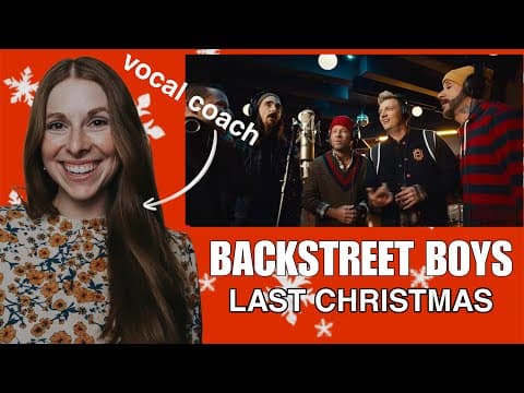 Vocal Coach Reacts To Backstreet “last Christmas”day 9