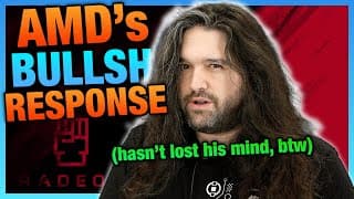 Amd Says We're "confused"