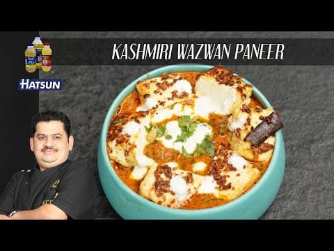 Kasmiri Wazwan Paneer | Royal Kashmiri Wazwan Paneer Side Dish | Chef Venkatesh Bhat