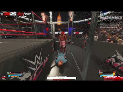 🤼 Sunday Special - Elimination Chamber For Ncw Title - Caw For Every 1 In Chat - Ncw Wwe 2k25 ☯️ ⛩️