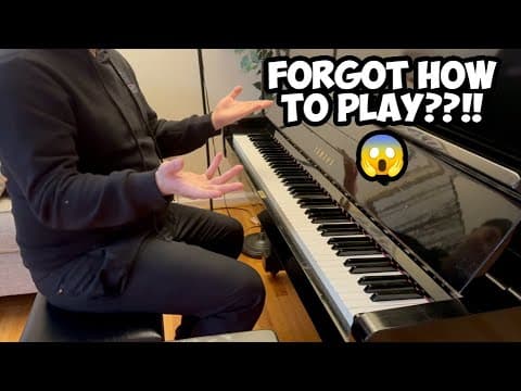 After Practicing A Year On Narrow Keyboards, I Finally Played A "normal" Piano Again...