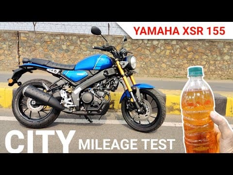 Yamaha Xsr 155 Mileage Test ⛽ | Yamaha Xsr 155 Ride Review | Yamaha Xsr 155 Mileage Test 1 Litre