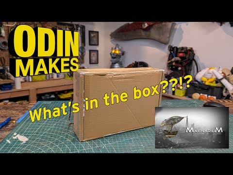 Odin Makes Live: Unboxing A New Wasteland Kit From The Makinarium Forge