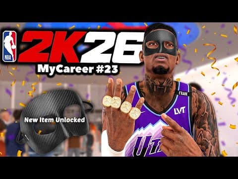 Nba 2k26 Mycareer | Blockbuster Trade | Unlocking Black Mask & 4-peat W/ New Team😧