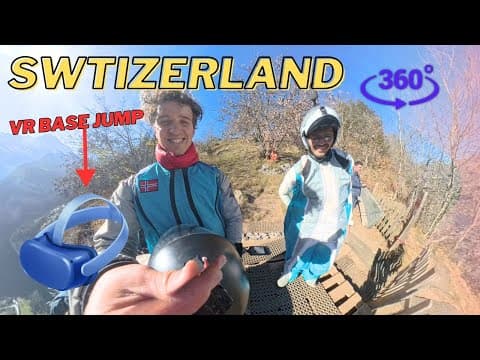 Join Me On This 2 Way For Our Base Jump In Switzerland!