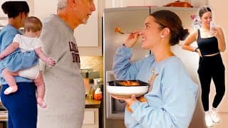 Cozy October Vlog | Balancing Mom Life, Play Dates, Eating & Workouts