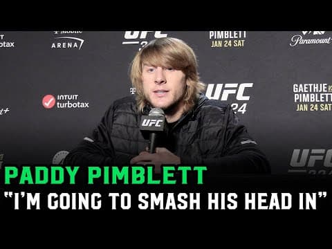 Paddy Pimblett: “doesn’t Matter If Gaethje Has Staph; I’m Still Gonna Smash His Head In”