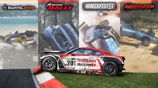 Crashing Cars In 20+ Different Racing Games