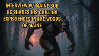 #dogman (interview) Maine Sub/hunter Shares His Chilling Experiences In Maine's Woods