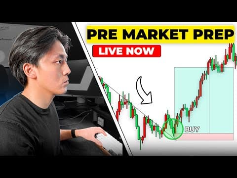 (live) Pre-market-prep - Gold & Silver Aths! What's Next For The Markets? | Spy/qqq/tsla | Monday