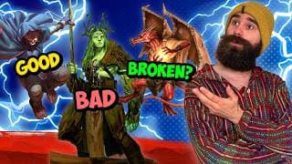 The Best And Worst New Classes In D&d - Full Breakdown (wizard, Warlock, Druid, Rogue)