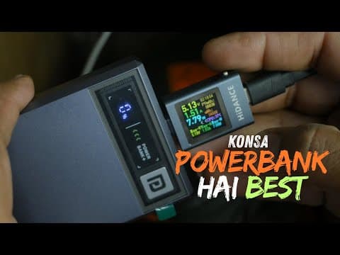 ⚡ Which Portronics Power Bank Should You Buy? Real-life Test & Honest Review 2025!#powerbank