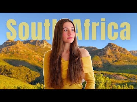 I Moved To South Africa. Heres What It's Like To Live Here (vlog)
